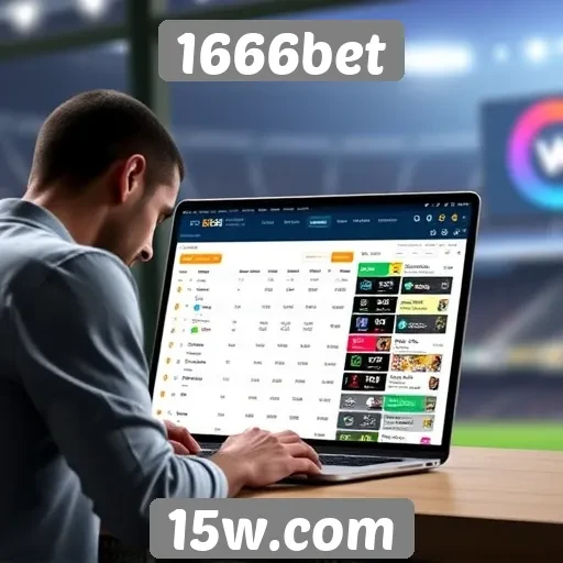 Acesso e usabilidade da plataforma 1666bet